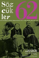 Sözcükler Dergisi Sayı: 62 Temmuz - Ağustos 2016 - 1