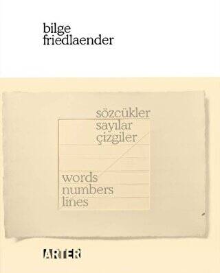 Sözcükler, Sayılar, Çizgiler - Words, Numbers, Lines - 1