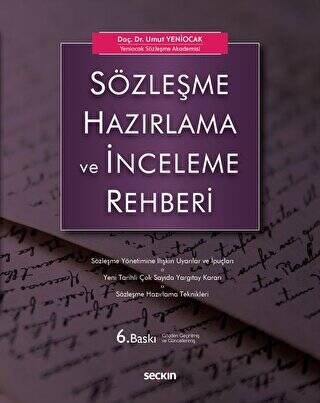 Sözleşme Hazırlama ve İnceleme Rehberi - 1