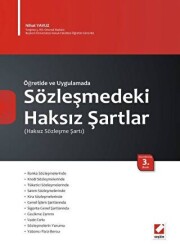 Sözleşmedeki Haksız Şartlar - 1