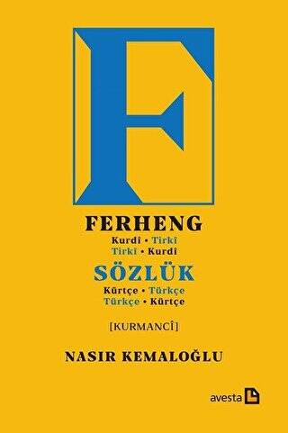 Sözlük Kürtçe-Türkçe Ferheng Kurdi-Tirki - 1