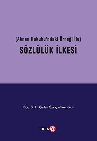 Sözlülük İlkesi - 1