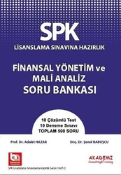 SPK Lisanslama Sınavına Hazırlık Finansal Yönetim ve Mali Analiz Soru Bankası - 1