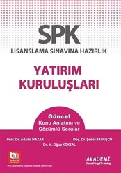 SPK Lisanslama Sınavına Hazırlık Yatırım Kuruluşları - 1