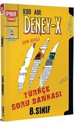 8. Sınıf LGS Türkçe Deney X Soru Bankası - 1