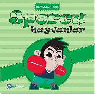 Sporcu Hayvanlar - Boyama Kitabı - 1