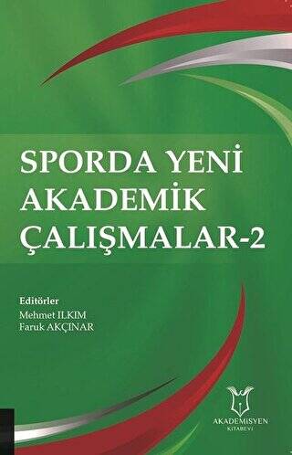 Sporda Yeni Akademik Çalışmalar-2 - 1