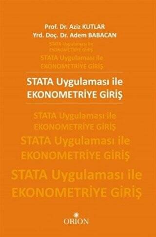 STATA Uygulaması ile Ekonometriye Giriş - 1