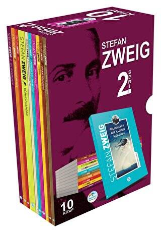 Stefan Zweig Seti 2. Seri 10 Kitap Takım Kutulu - 1