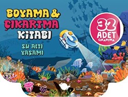 Su Altı Yaşamı Boyama Ve Çıkartma Kitabı - 1