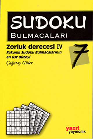 Sudoku Bulmacaları 7 - 1