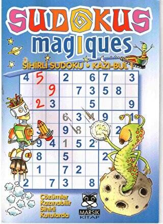 Sudokus Magıques-sihirli Sudoku-kazı Bul 1 - 1