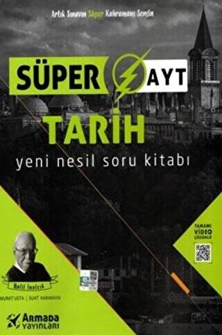 Süper AYT Tarih Yeni Nesil Soru Kitabı - 1