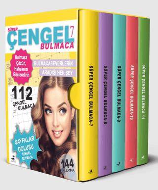 Süper Çengel Bulmaca 5 Kitap Kutulu Set - 1