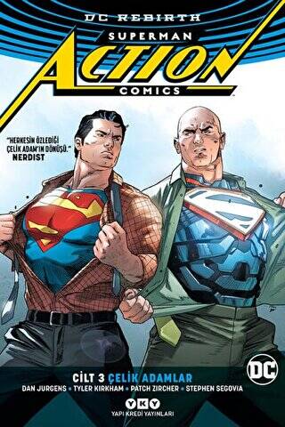 Superman Action Comics Cilt 3: Çelik Adamlar - 1