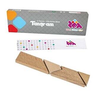 T-Tangram - Ahşap Zeka ve Akıl Oyunu - 1