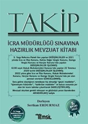 Takip İcra Müdürlüğü Sınavına Hazırlık Mevzuat Kitabı - 1