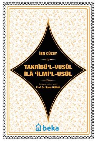 Takrbü’l-Vusul İla ʿilmi’l-Usul - 1