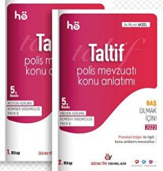 Taltif Polis Mevzuatı Konu Anlatımı 2 Kitap - 1