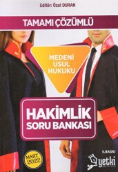 Tamamı Çözümlü Medeni Usul Hukuku Hakimlik Soru Bankası - 1