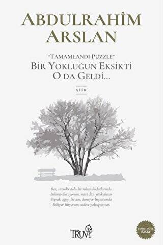 Tamamlandı Puzzle - Bir Yokluğun Eksikti O da Geldi - 1