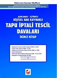 Tapu İptali Tescil Davaları - 1