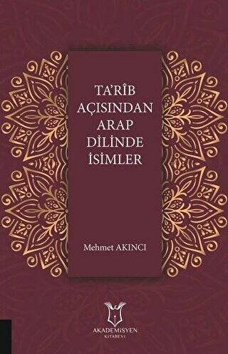 Ta`rib Açısından Arap Dilinde İsimler - 1