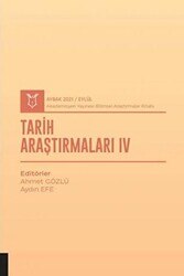 Tarih Araştırmaları IV AYBAK 2021 Eylül - 1