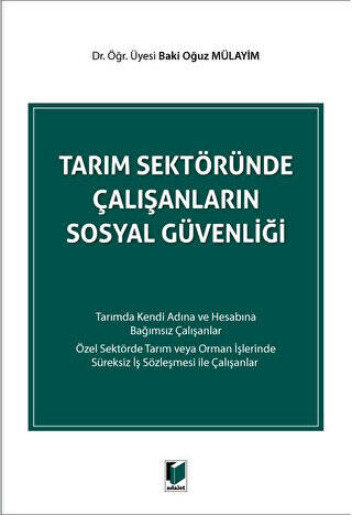 Tarım Sektöründe Çalışanların Sosyal Güvenliği - 1