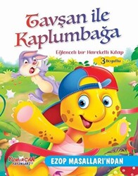 Tavşan ile Kaplumbağa - Eğlenceli Bir Hareketli Kitap 3 Boyutlu - 1