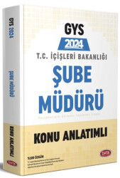 T.C. İçişleri Bakanlığı Şube Müdür GYS Konu Anlatımlı - 1