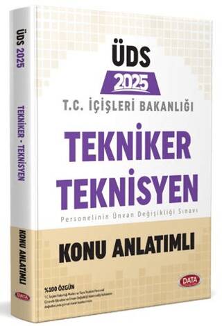 T.C. İçişleri Bakanlığı Tekniker - Teknisyen GYS - ÜDS Konu Anlatımlı - 1