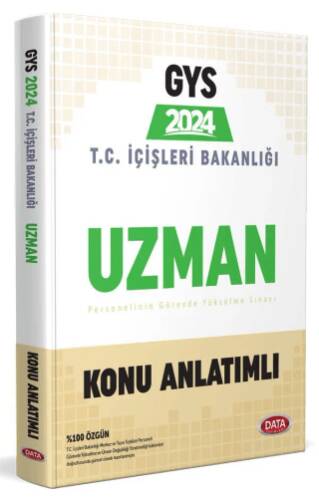 T.C. İçişleri Bakanlığı Uzman GYS Konu Anlatımlı - 1