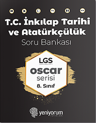 T.C. İnkılap Tarihi ve Atatürkçülük Soru Bankası LGS Oscar Serisi 8. Sınıf - 1