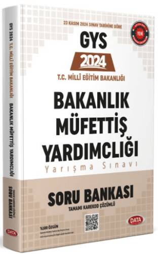 T.C. Milli Eğitim Bakanlığı Müfettiş Yardımcılığı Yarışma Sınavı Soru Bankası - 1