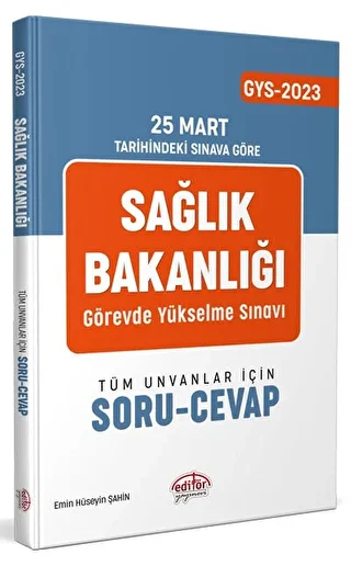 T.C. Sağlık Bakanlığı GYS Soru-Cevap - 1