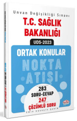 T.C. Sağlık Bakanlığı Ünvan Değişikliği Sınavı Ortak Konular Nokta Atışı Soru-Cevap - Çözümlü Soru Bankası - 1