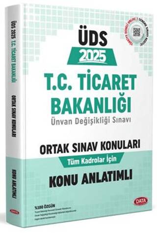 T.C. Ticaret Bakanlığı Ünvan Değişikliği Sınavı Ortak Konular Konu Anlatımlı - 1