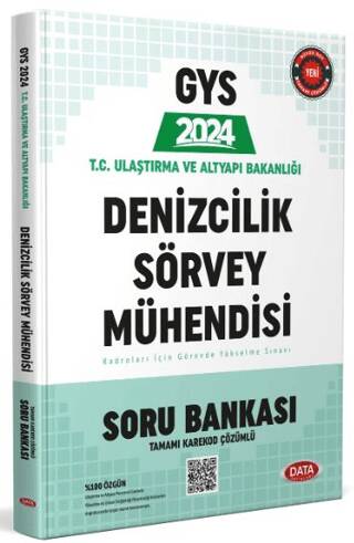 T.C. Ulaştırma ve Altyapı Bakanlığı Denizcilik Sörvey Mühendisi Soru Bankası - 1