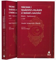 Tehafütü`l-Felasife Li İmami`l-Gazzali 2 Cilt Takım - 1