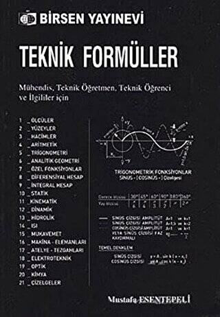 Teknik Formüller - 1