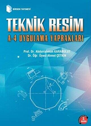 Teknik Resim A-4 Uygulama Yaprakları - 1