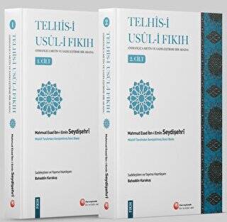 Telhis-i Usul-i Fıkıh 2 Cilt - 1