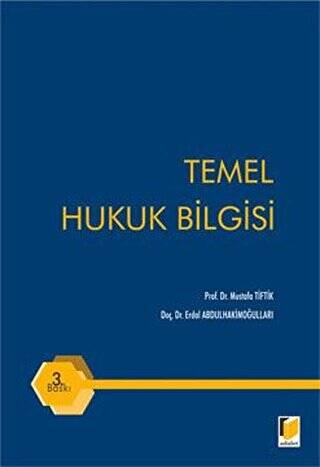 Temel Hukuk Bilgisi - 1