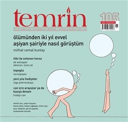 Temrin Düşünce ve Edebiyat Dergisi Sayı: 105 Temmuz 2020 - 1