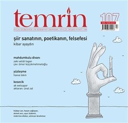 Temrin Düşünce ve Edebiyat Dergisi Sayı: 107 Eylül 2020 - 1