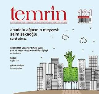 Temrin Düşünce ve Edebiyat Dergisi Sayı: 121 Kasım 2021 - 1