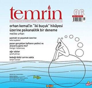 Temrin Düşünce ve Edebiyat Dergisi Sayı: 96 Temmuz - Ağustos 2019 - 1