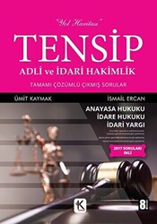 Tensip - Adli ve İdari Hakimlik Tamamı Çözümlü Çıkmış Sorular - 1