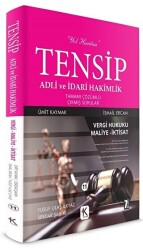 Tensip Vergi Hukuku-Maliye-İktisat - Adli ve İdari Hakimlik Tamamı Çözümlü Çıkmış Sorular - 1